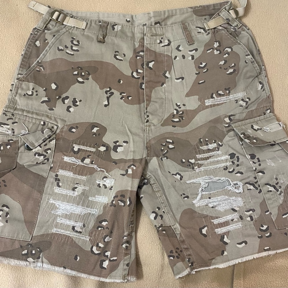 Men's Camouflage Cargo Shorts